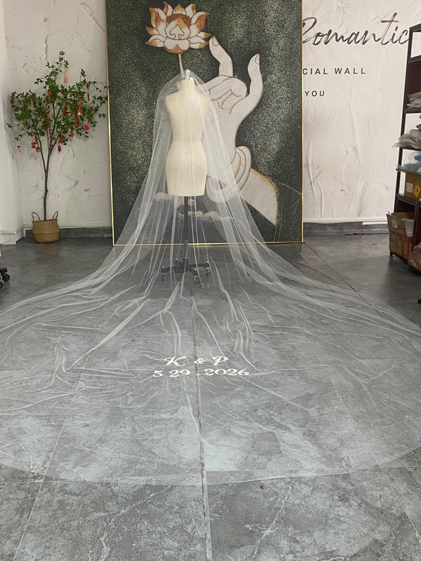 custom wedding veil