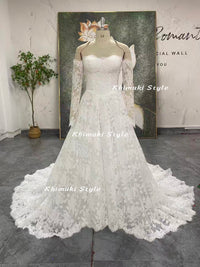 drop waistline wedding dress