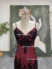 dusty pink prom gown