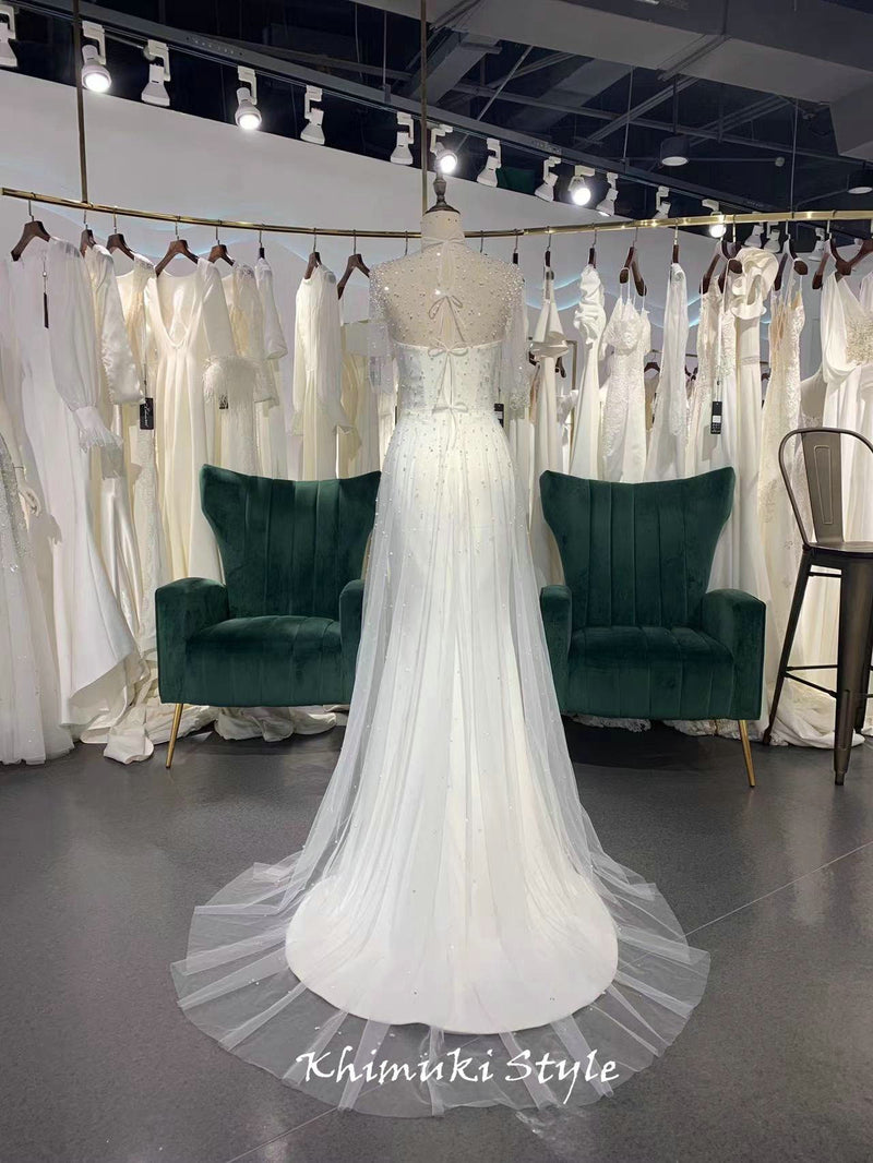 maxi fit wedding dress