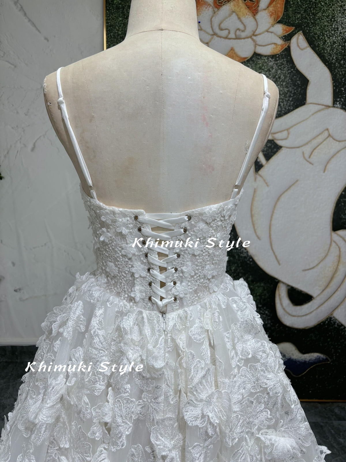 maxi fit lace wedding dress