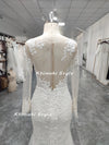 long sleeve lace bridal dress