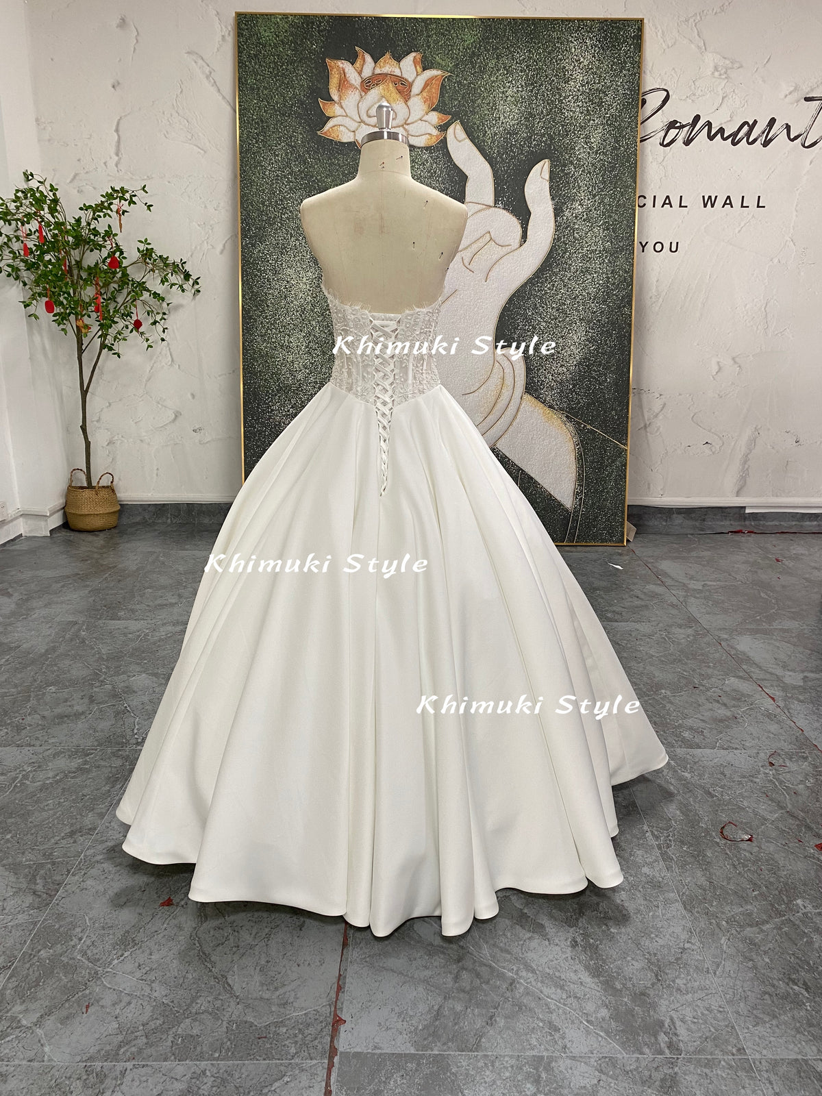floor length ball gown sexy sheer wedding dress