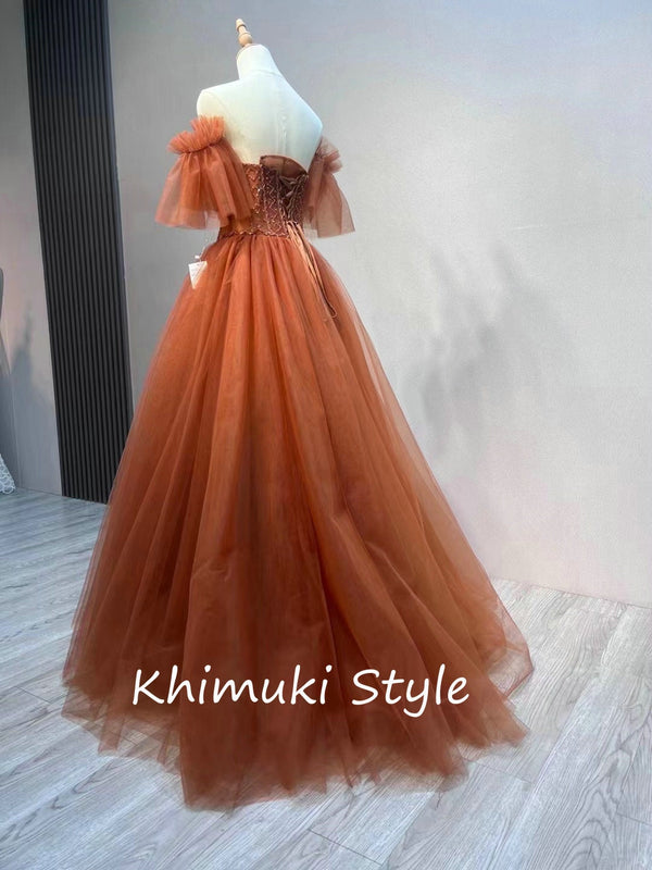 maxi fit party dress