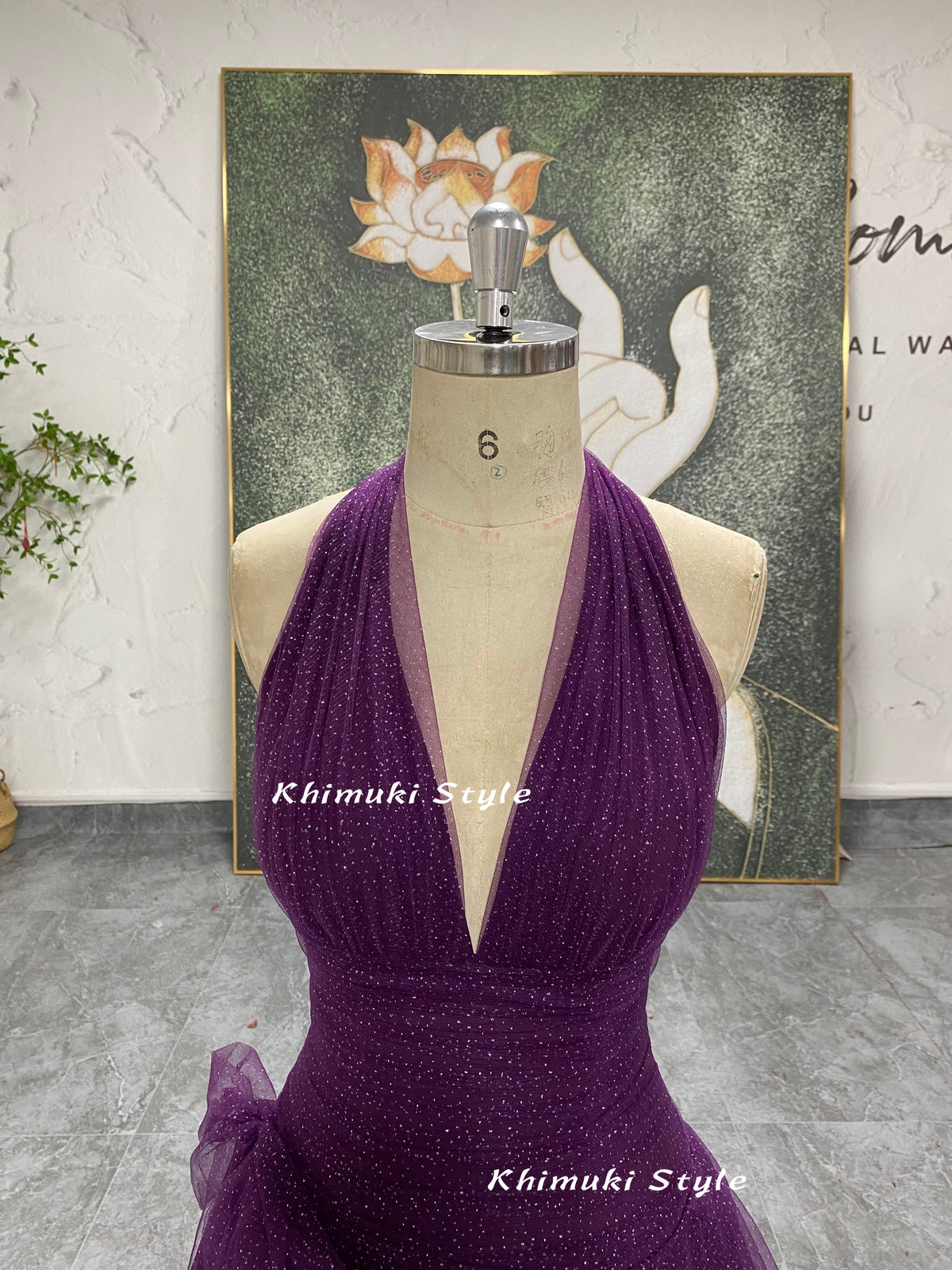 halter formal party dress