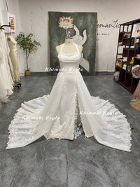 halter neckline wedding dress