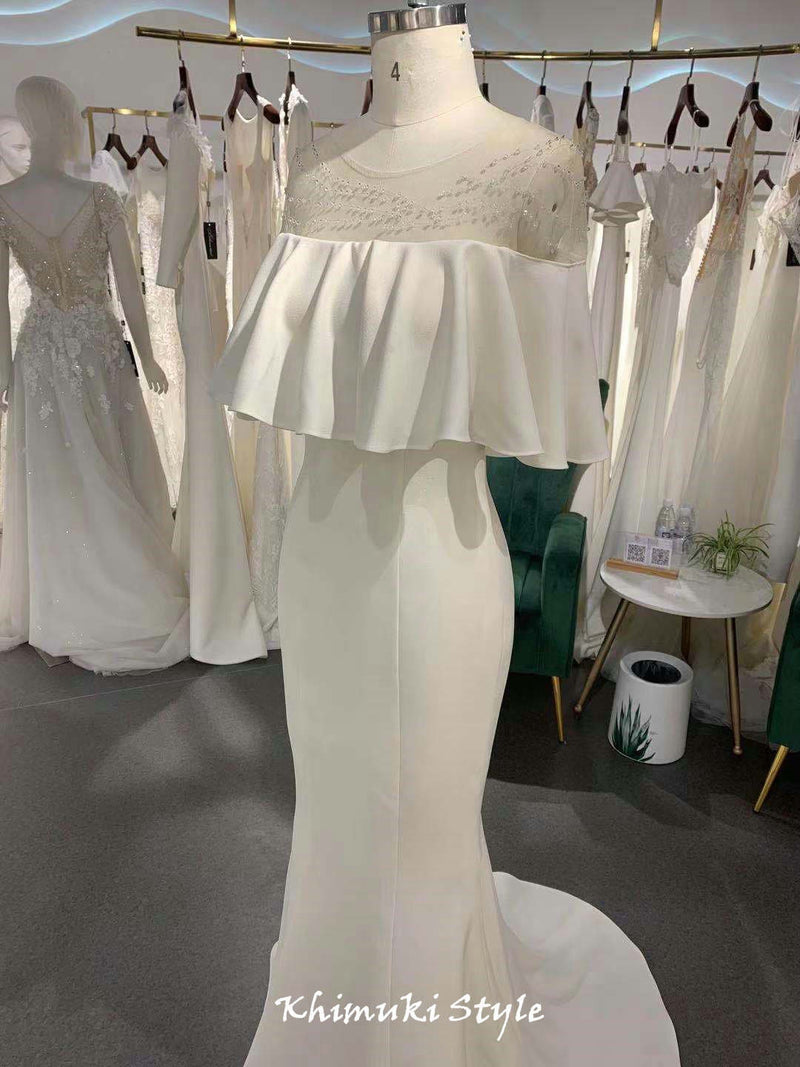 Fit and Flare Bohemian Wedding Dress