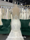 Classic Mermaid Sheer Lace Wedding Dress