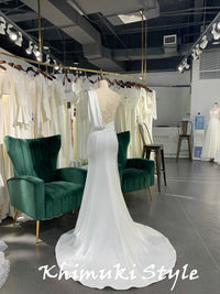 Fashion Sheath Summer Wedding Dress