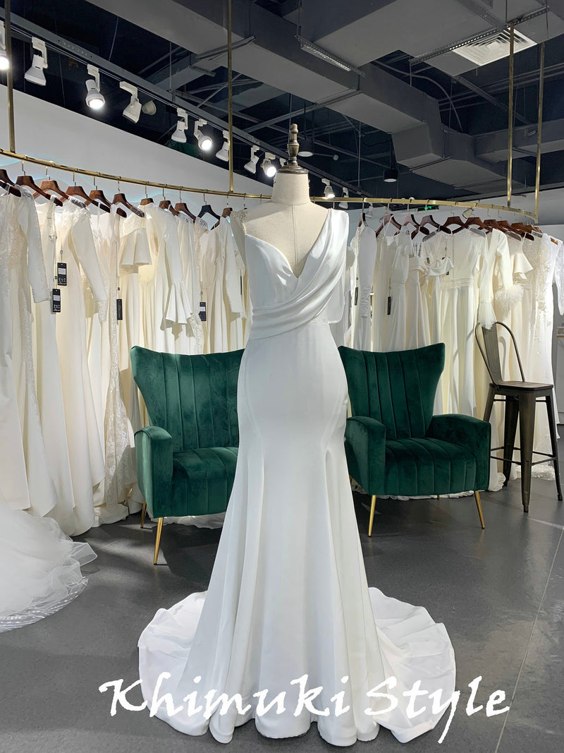 Fashion Sheath Summer Wedding Dress