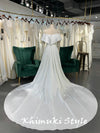 Simple Off Shoulder Wedding Dress