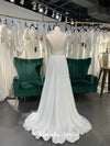 A line Sexy Back Summer Wedding Dress