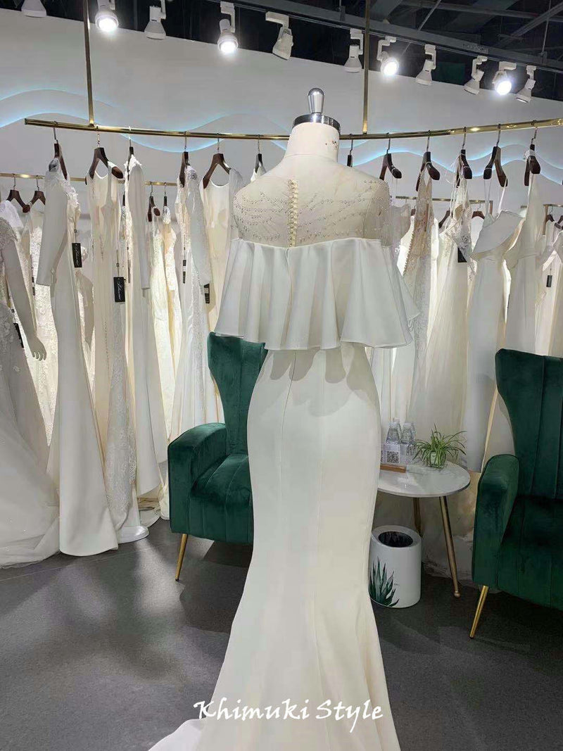 Fit and Flare Bohemian Wedding Dress