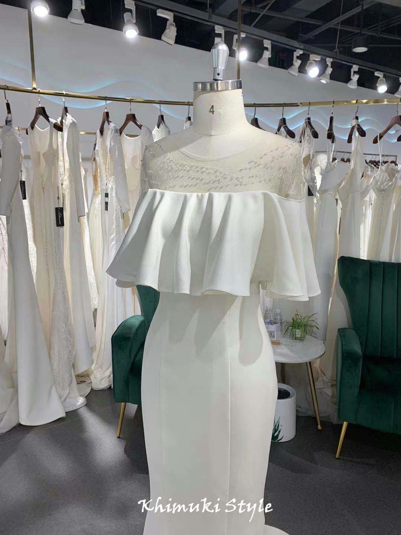 Fit and Flare Bohemian Wedding Dress