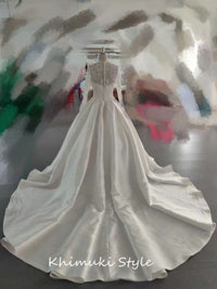 Ball Gown Long Sleeve Lace Wedding Dress