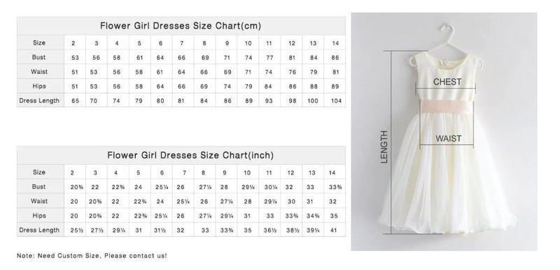 Ivory Low Back Flower Girl Dress