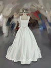 Ball Gown Square Neckline Wedding Dress