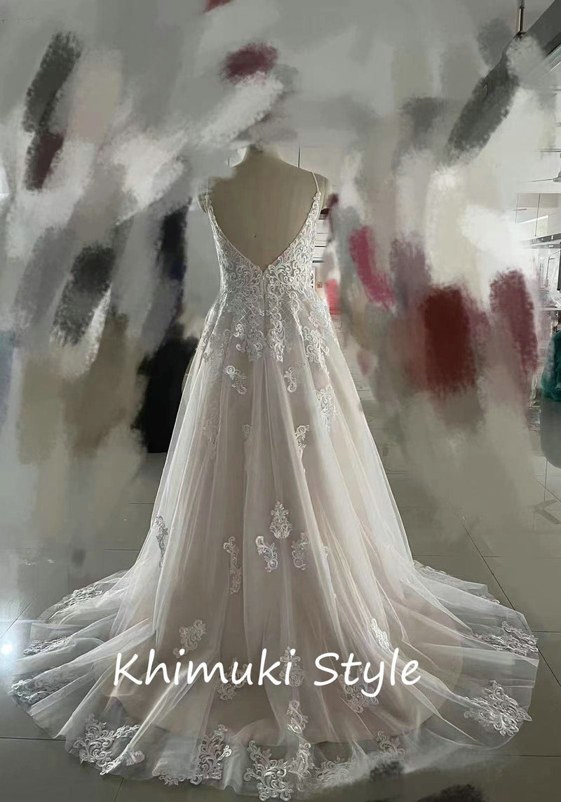 Summer Plus Size Wedding Dress