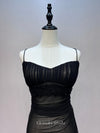 Fitted Black and White Vintage Party Dress