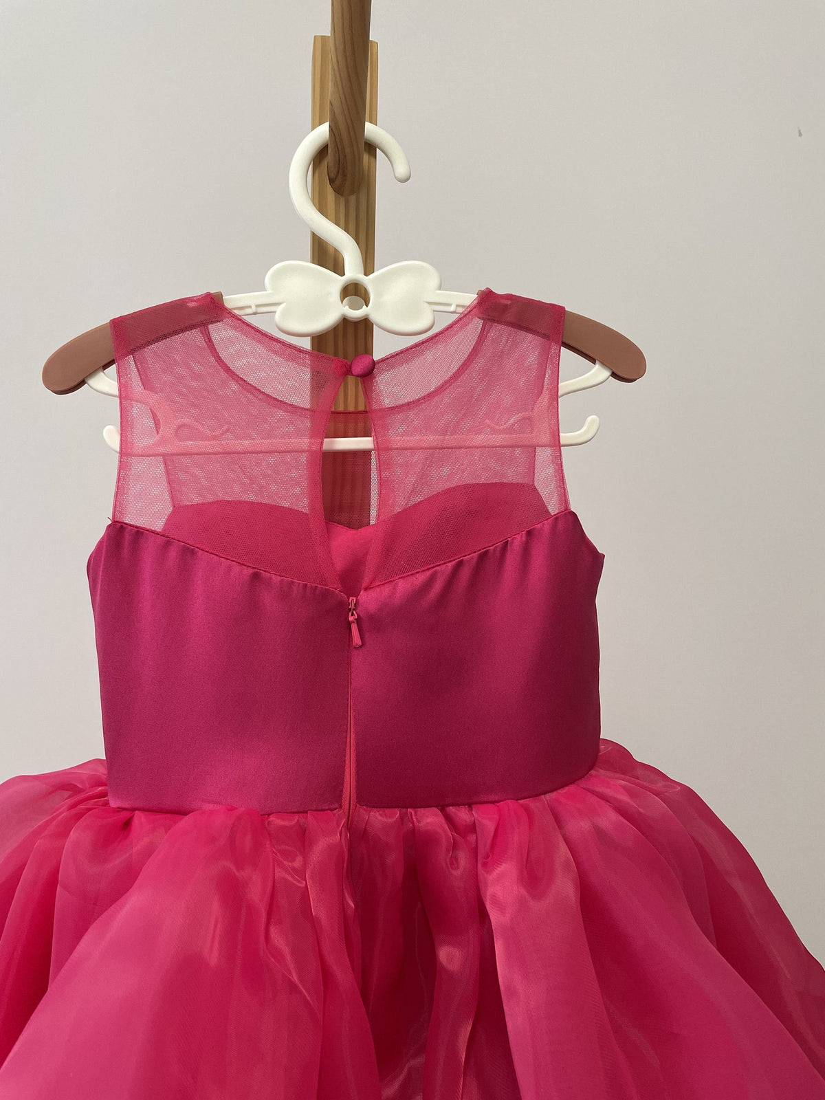Hot Pink Flower Girl Dress