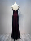 Red and Black Vintage 90S Prom Dress