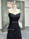 Short Vintage Black Party Dress