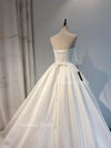 Ball Gown Soft Satin Wedding Dress