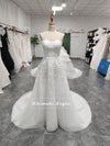 Two Pieces Lace Wedding Dress