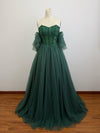 Ball Gown 90S Green Prom Dress,Vintage Green Prom Dress