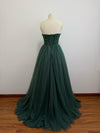 Ball Gown 90S Green Prom Dress,Vintage Green Prom Dress