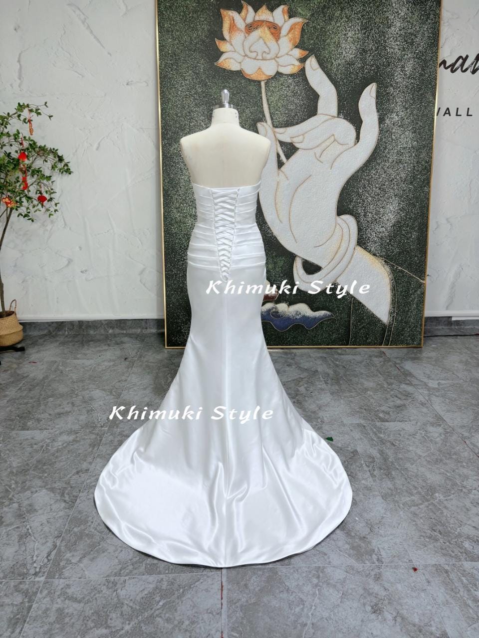 Detachable Skirt Wedding Dress,Two Pieces Wedding Dress