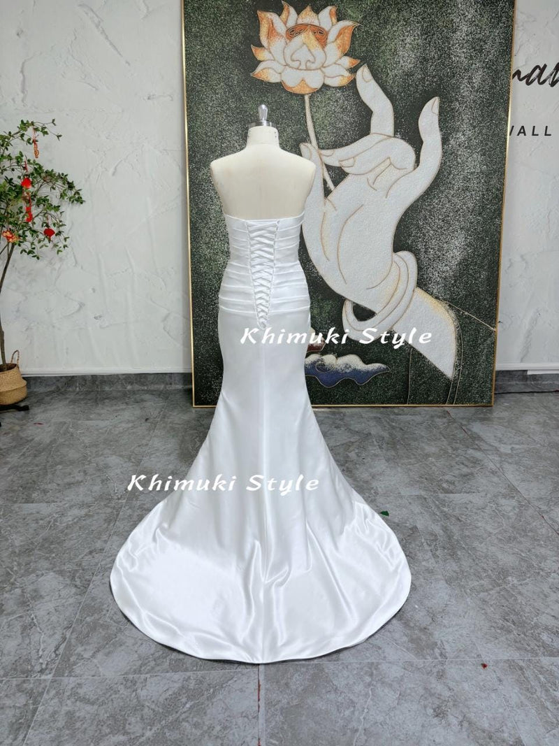 Detachable Skirt Wedding Dress,Two Pieces Wedding Dress