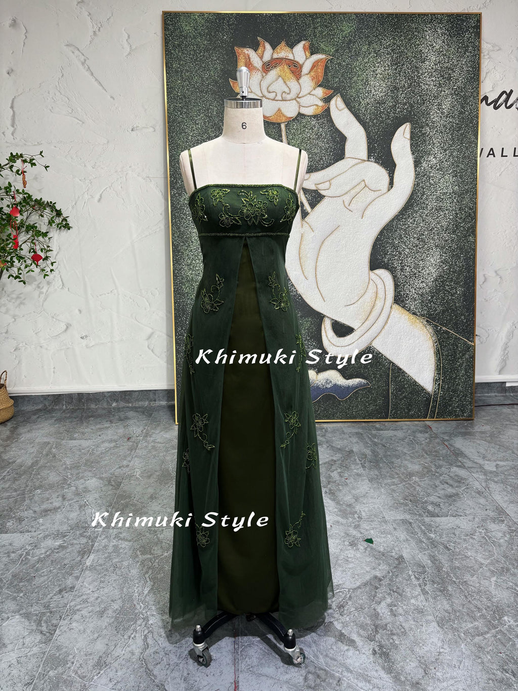 90S Green Prom Dress,Vintage Green Party Dress
