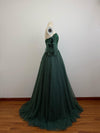 Ball Gown 90S Green Prom Dress,Vintage Green Prom Dress