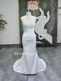 Detachable Skirt Wedding Dress,Two Pieces Wedding Dress