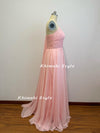 One Shoulder Pink Party Dress