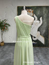Pregnant Formal Party Dress,Vintage Sage Green Bridesmaid Dress,Fresh Summer Party Dress