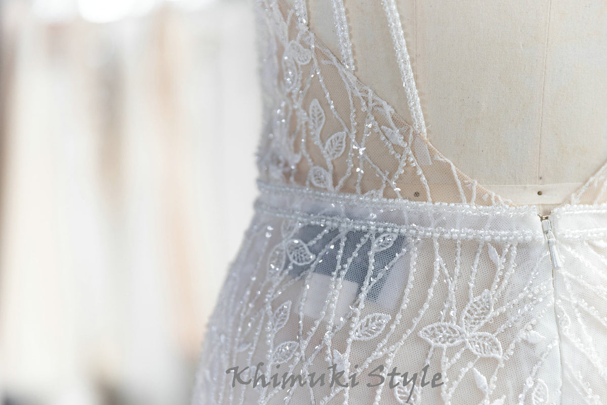 sparkle bridal dress