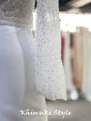 long sleeves wedding dress
