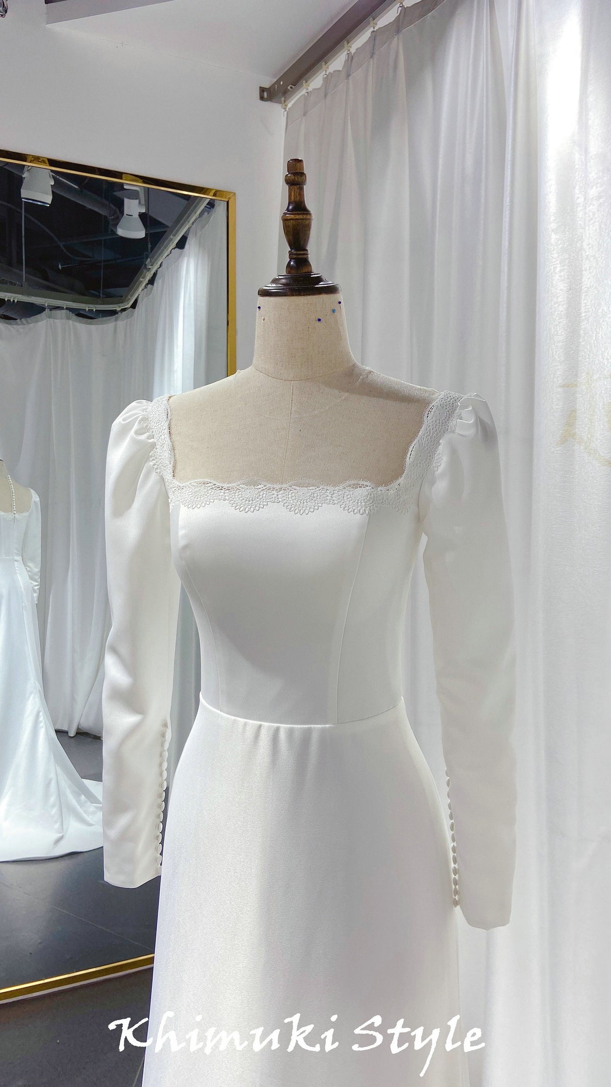 long sleeves bridal dresses