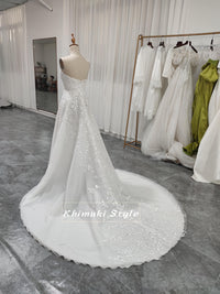 floral lace wedding dress