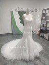 fit and flare bridal  dress