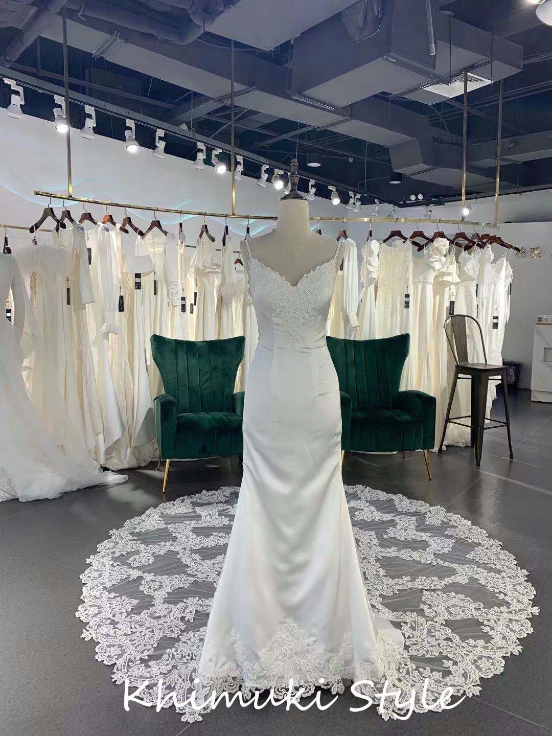 long train wedding dress