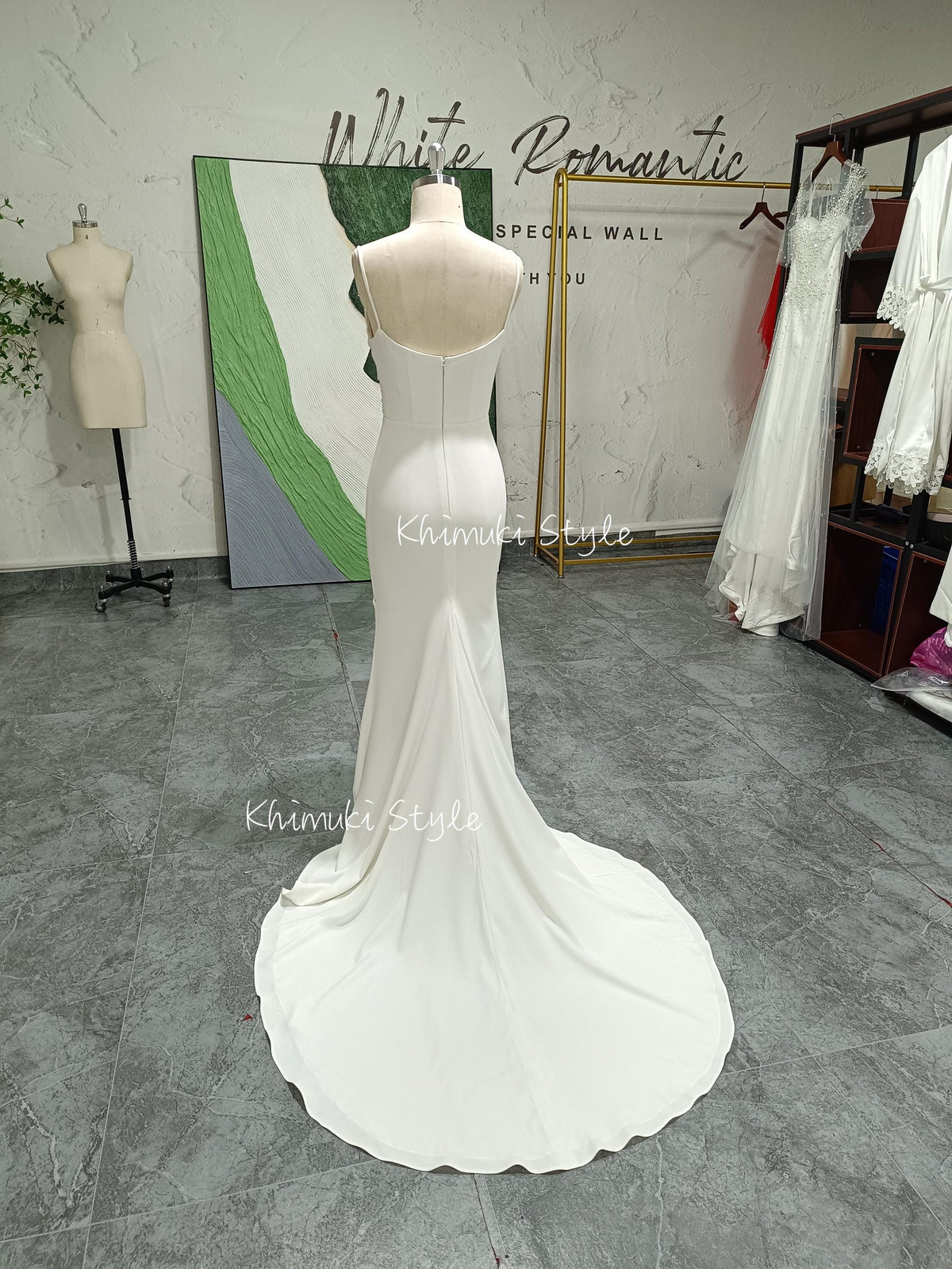 long train wedding dress