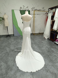 long train wedding dress