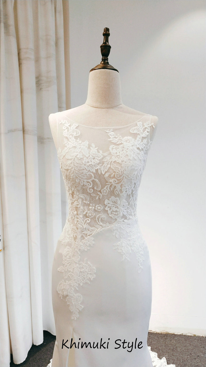 mermaid bridal dress