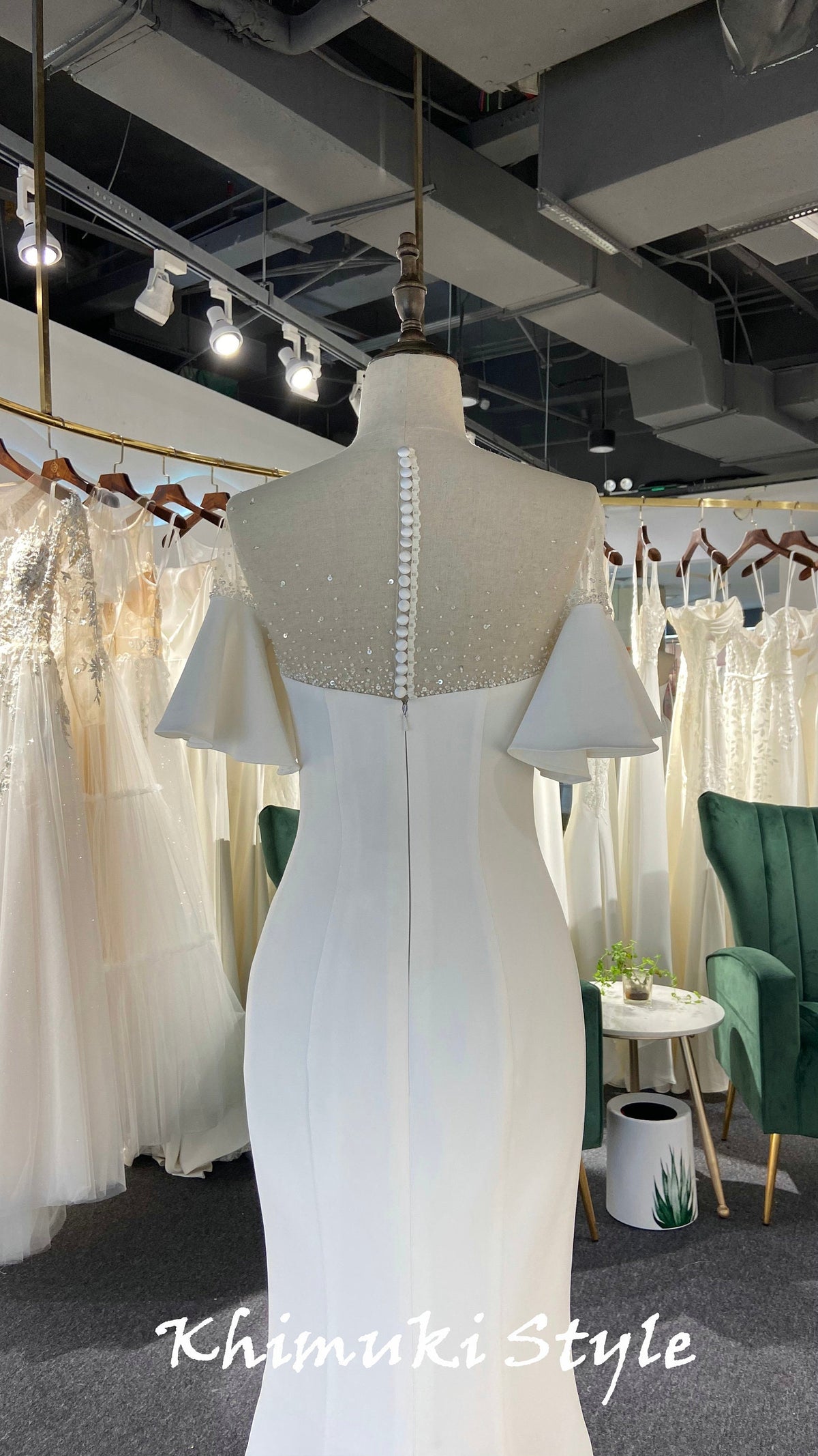  mermaid wedding dress