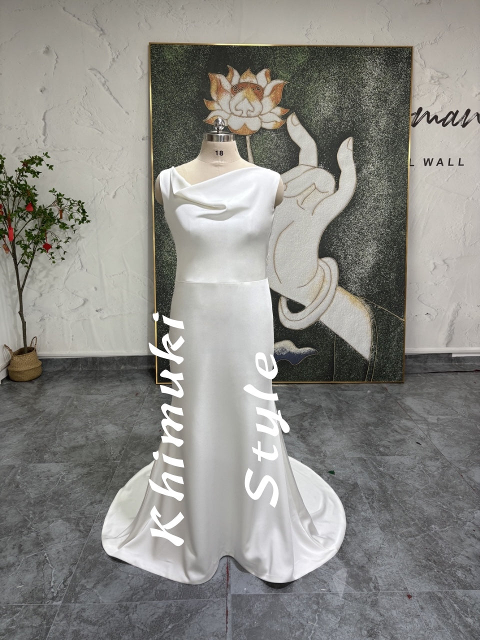 plus size wedding gown