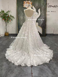 low back wedding dress