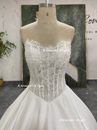 sexy sheer bridal dress